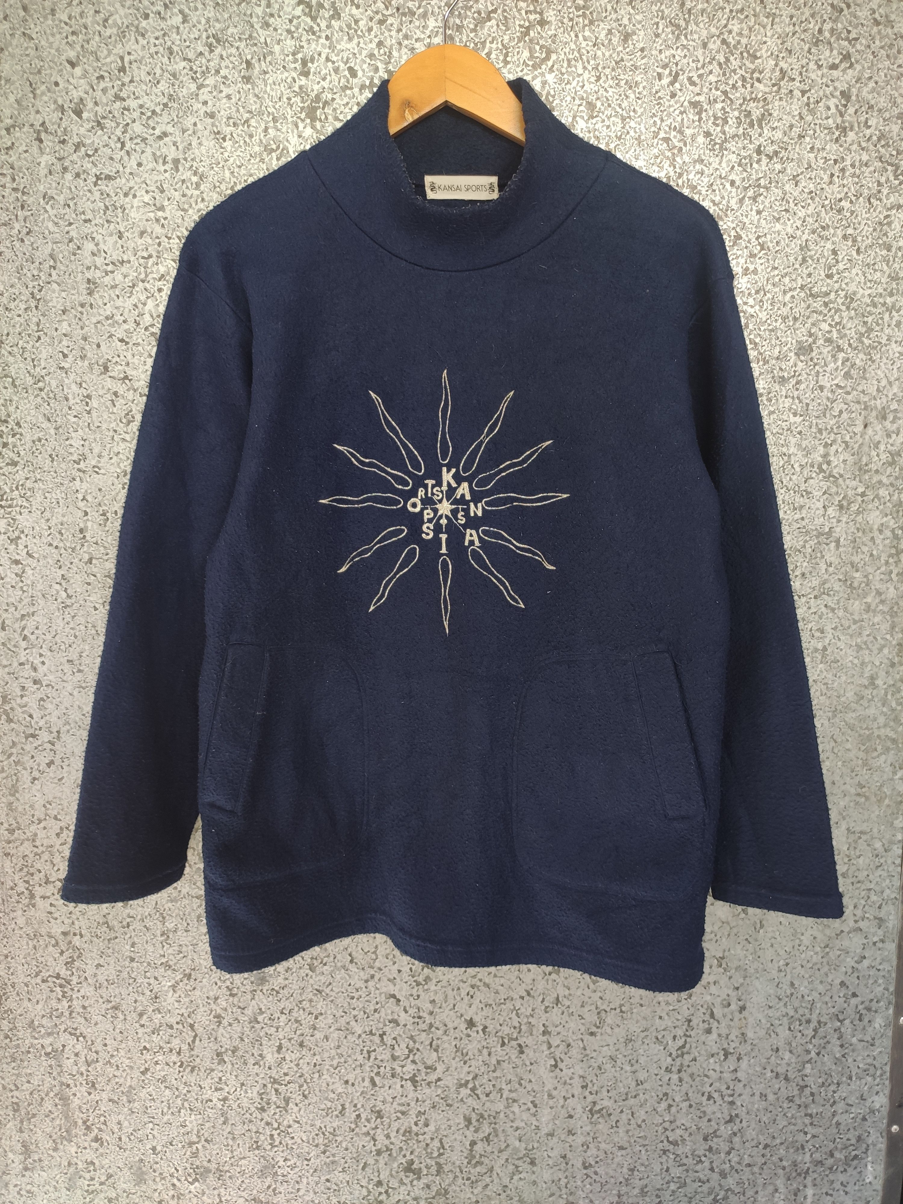 Kansai Yamamoto Vintage Kansai Yamamoto sweatshirt designer Japan Size US M / EU 48-50 / 2 - 2 Thumbnail