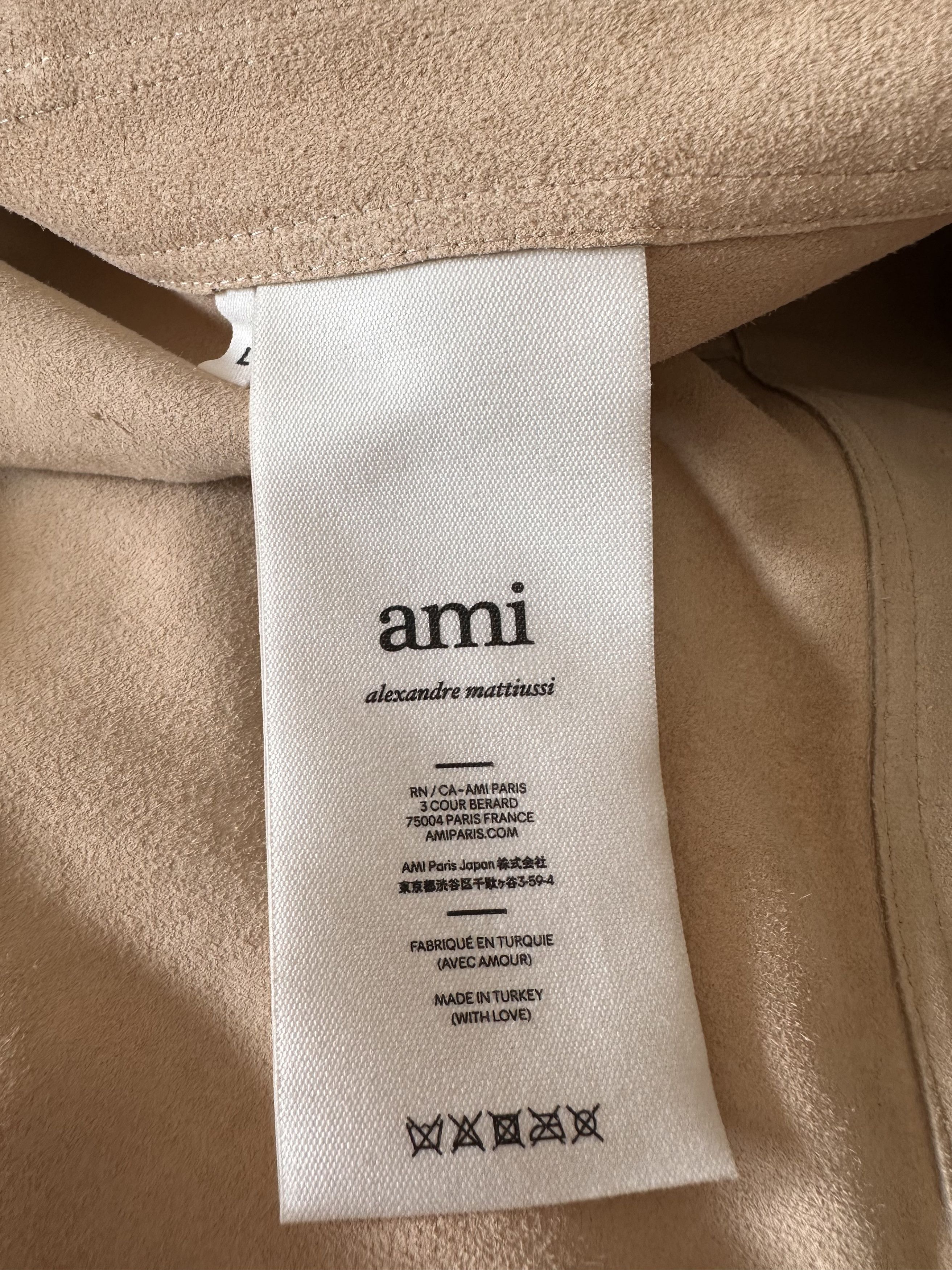 AMI AMI Paris Suede Jacket Size US L / EU 52-54 / 3 - 8 Thumbnail
