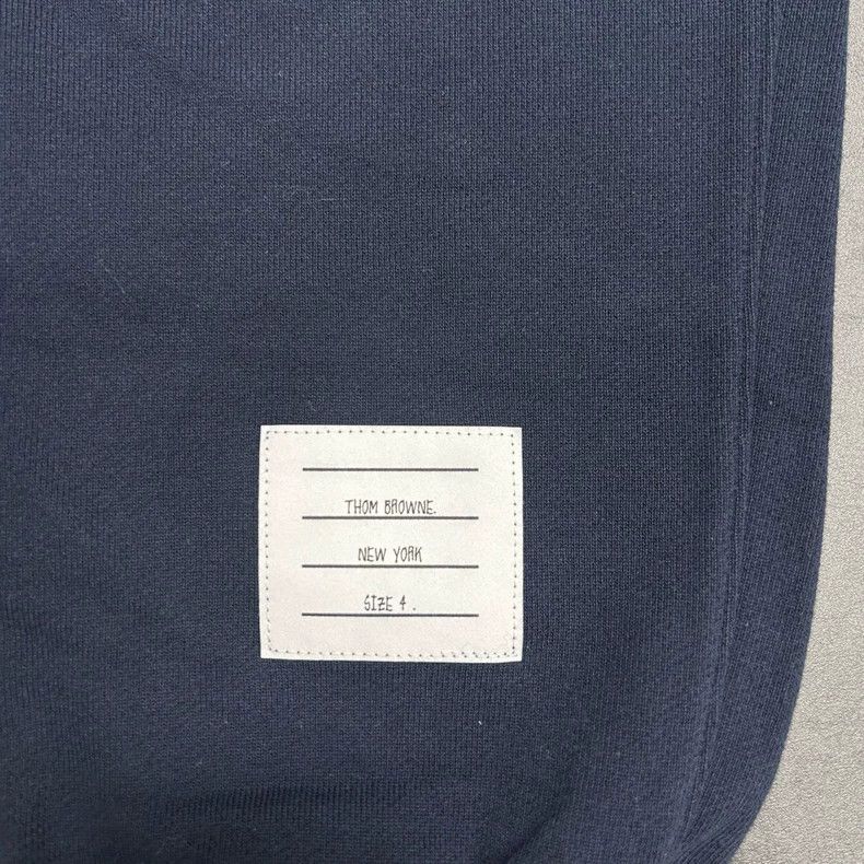 Thom Browne Thom browne Size 4 Four-bar sweatpants 2504-Nextarrow Size US 32 / EU 48 - 4 Thumbnail