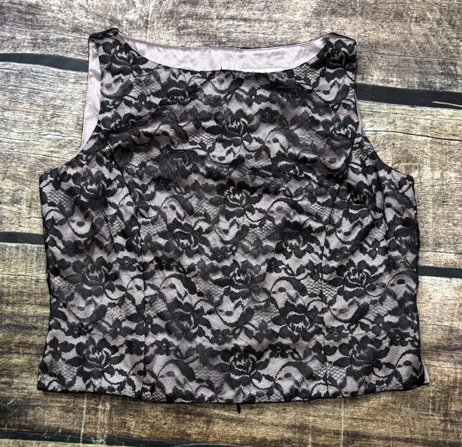Other VTG Lois Snyder Dani Max Top Womens Size 12 Medium Lace Size XL / US 12-14 / IT 48-50 - 1 Thumbnail