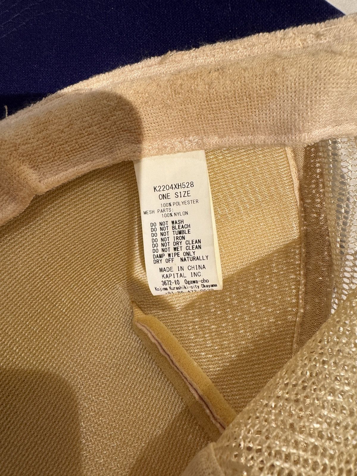 Kapital Kapital Denim Men Loves Cats Cap Size ONE SIZE - 5 Thumbnail