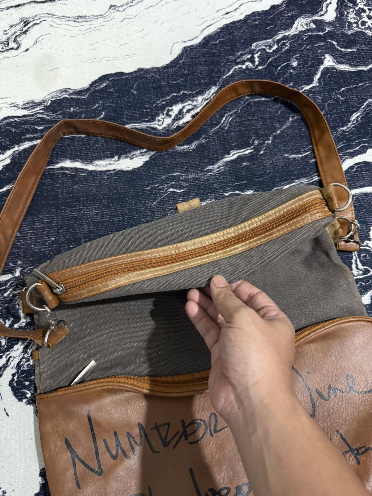 Takahiromiyashita The Soloist. Number (N)ine Takahiro Miyashita Sling Bag / Backpack Size ONE SIZE - 5 Thumbnail