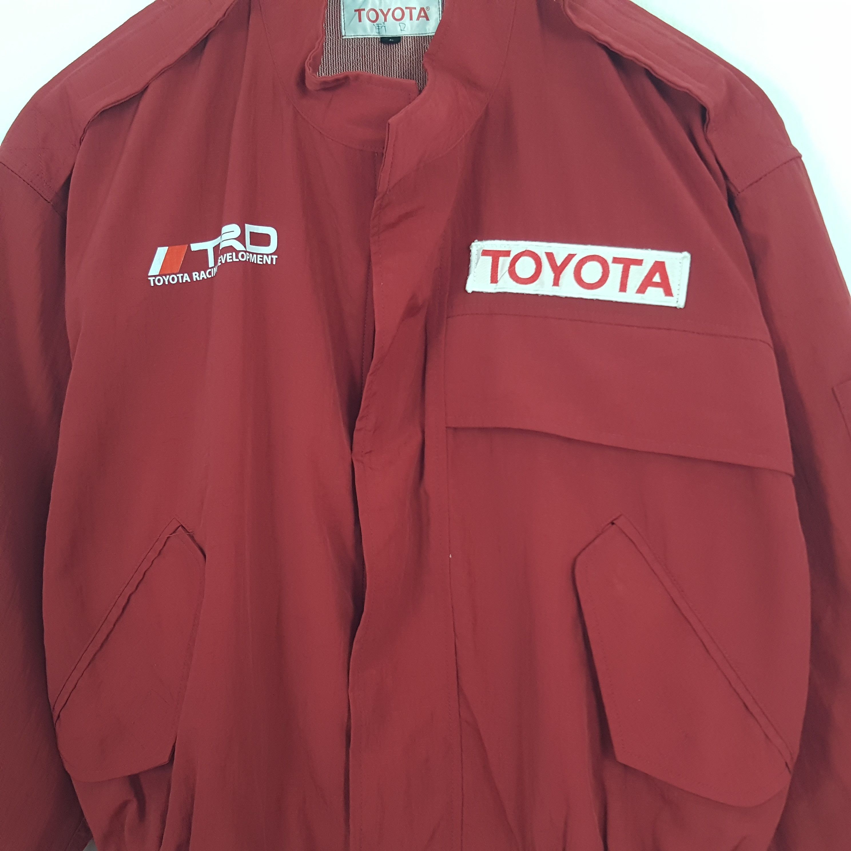 Japanese Brand × Vintage Vintage Toyota Racing Development Custom Art Bomber Jacket Size US M / EU 48-50 / 2 - 4 Thumbnail