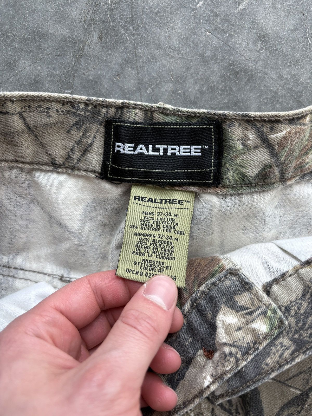 Realtree Vintage Y2K Realtree Camo Cargo Pants Baggy Skater 32x30 Size US 32 / EU 48 - 5 Thumbnail