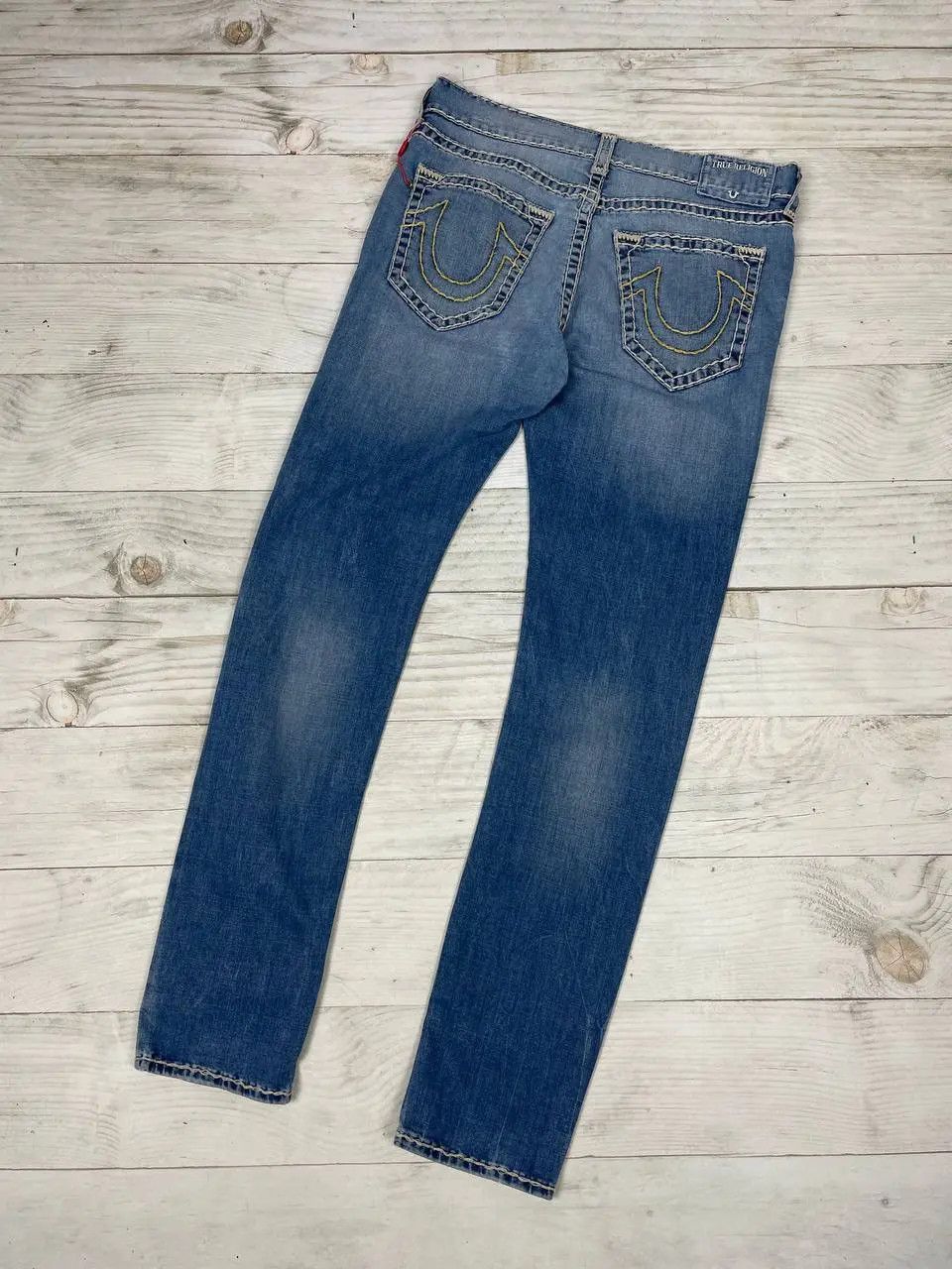 True Religion True Religion Rocco Super T Relaxed Skinny Jeans Japan Size US 34 / EU 50 - 1 Thumbnail