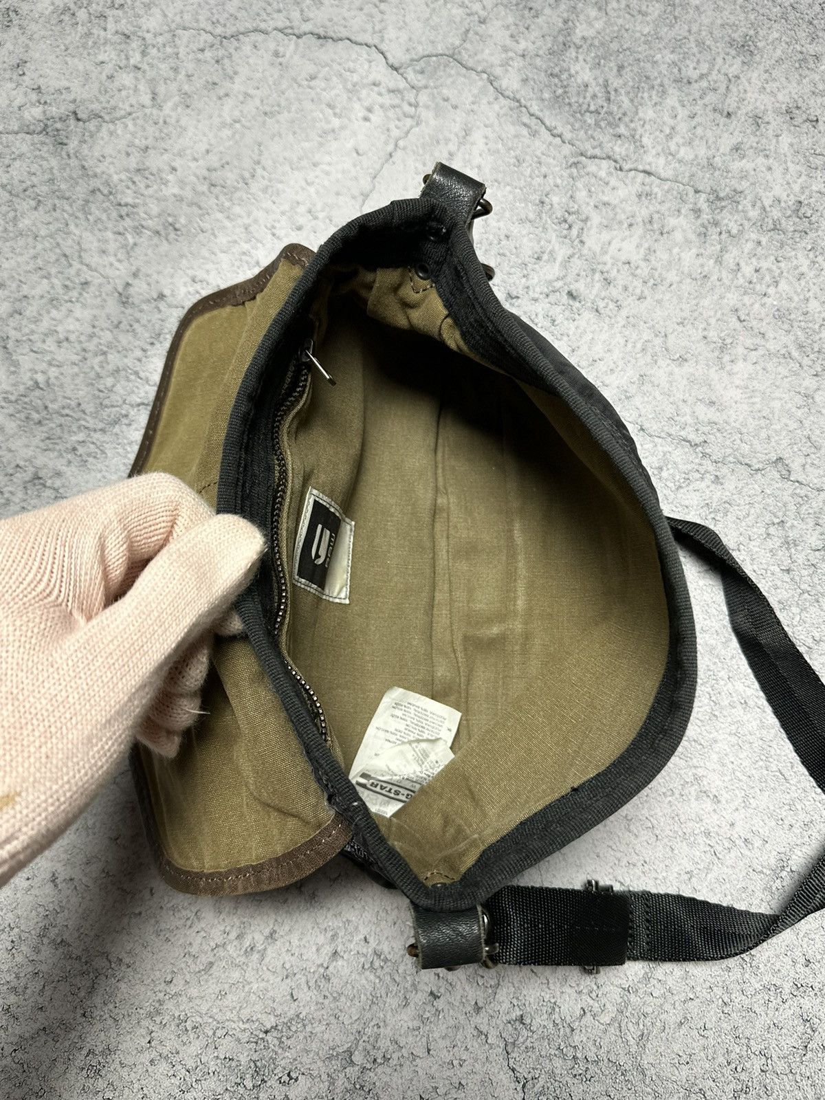 G-Star Vintage Y2K G-Star Nylon Messenger Cross Body Bag Size ONE SIZE - 12 Thumbnail