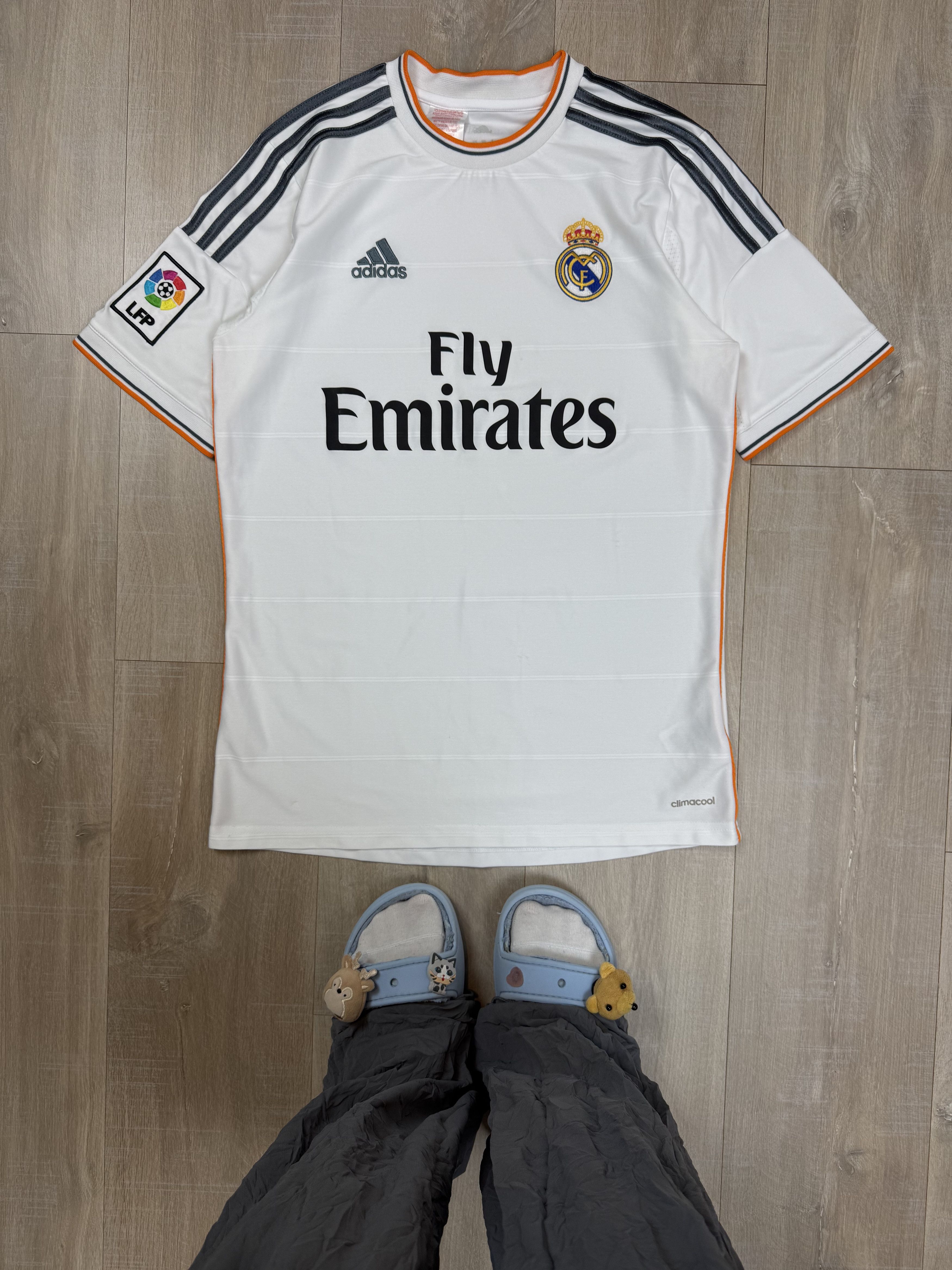 Adidas Adidas Real Madrid 2013/2014 Soccer Jersey Home Football Size US M / EU 48-50 / 2 - 1 Thumbnail