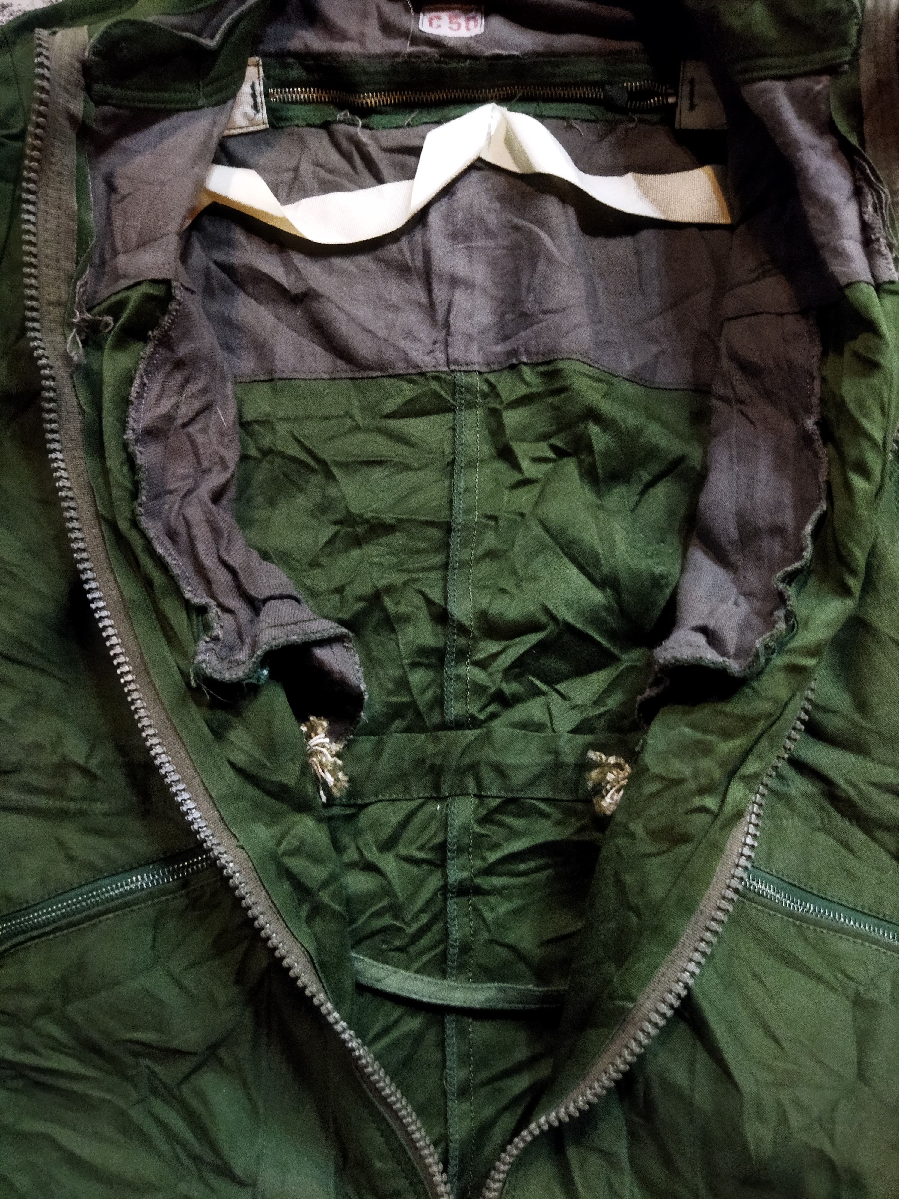 Vintage Vintage 1971 Swedish Army Jacket Size US XL / EU 56 / 4 - 5 Thumbnail