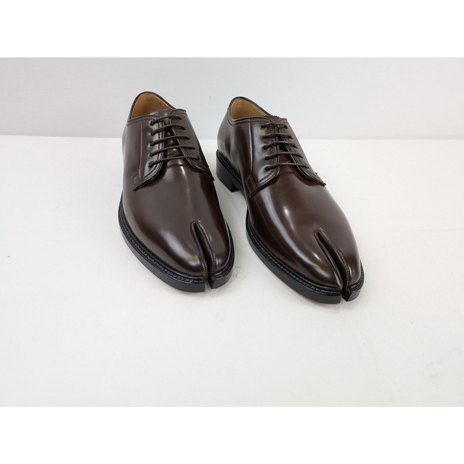Maison Margiela o1rshd1 Tabi Derby Shoe Boots in Brown Size US 10 / EU 43 - 5 Thumbnail