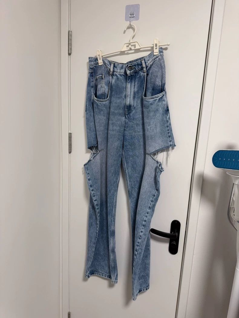Maison Margiela Distressed Maison Margiela Denim Pants Size US 31 - 1 Thumbnail