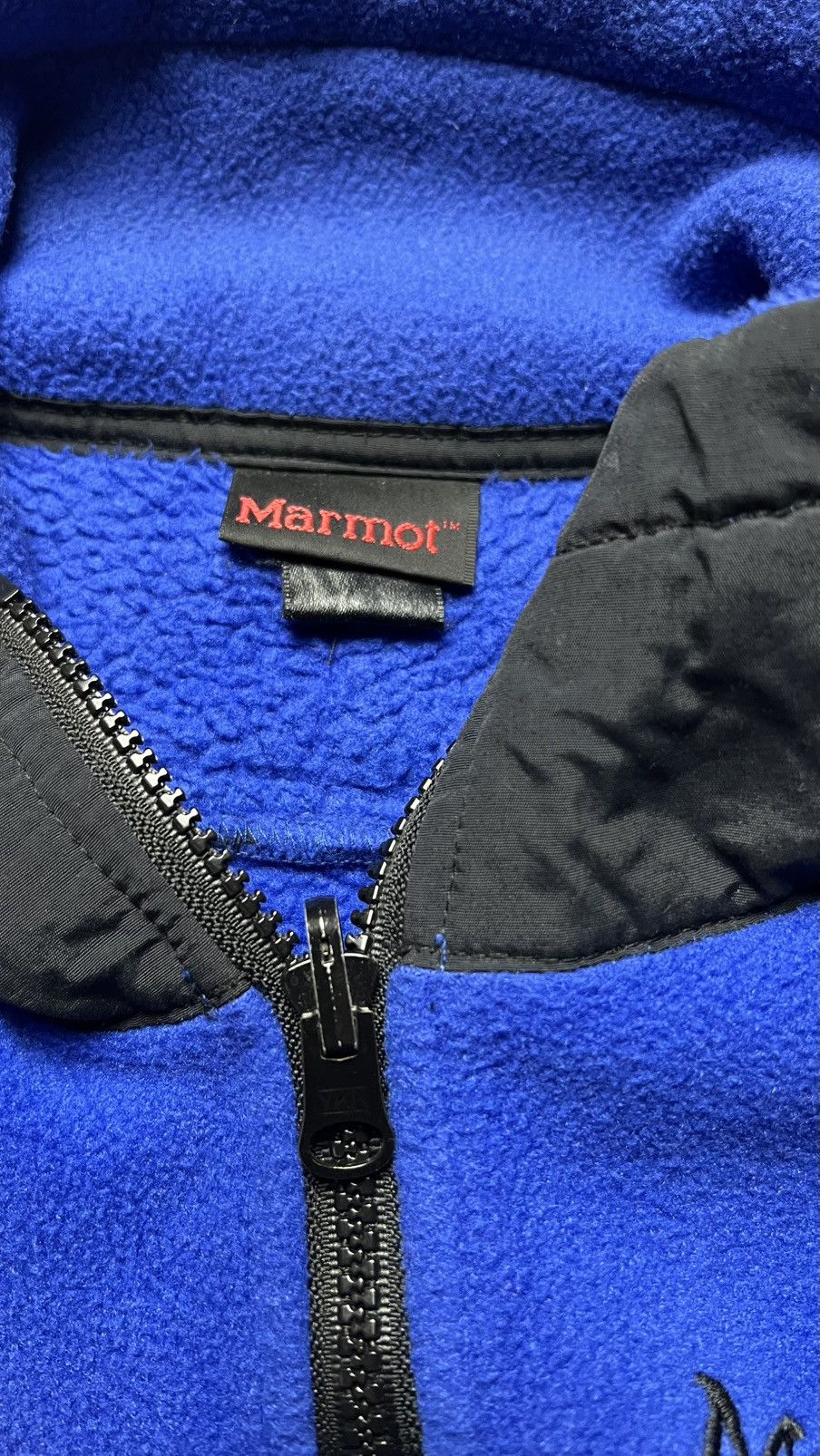 Marmot Marmot vintage fleece + nylon zip jacket Size US M / EU 48-50 / 2 - 8 Thumbnail