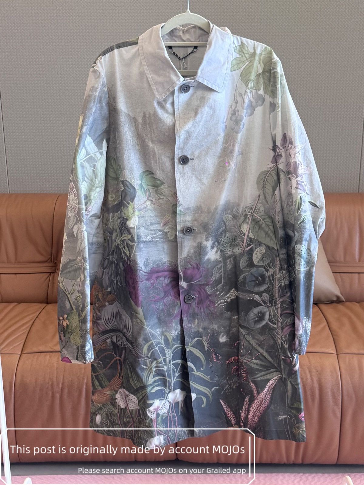 Dries Van Noten Sz 50 Dries Van Noten 23AW Flower Trench Coat mojos1957 Size US M / EU 48-50 / 2 - 1 Thumbnail