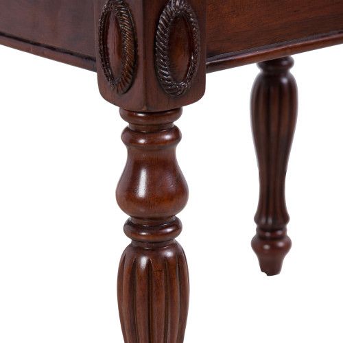 Designer × Homemade American solid wood high elastic shoe changing stool(Brown) Size US L / EU 52-54 / 3 - 3 Thumbnail