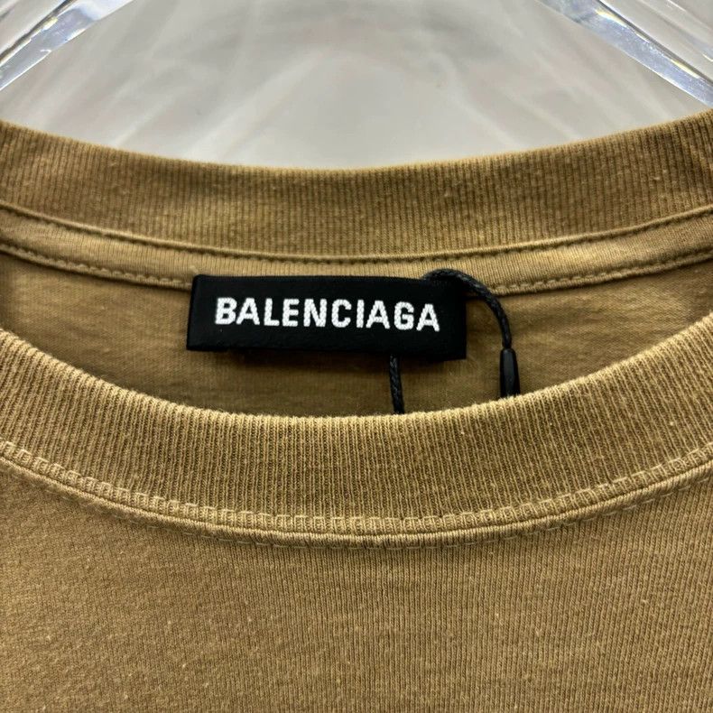 Balenciaga Balenciaga BB wheat ear pattern printed short sleeve 2501-N Size US XS / EU 42 / 0 - 4 Thumbnail