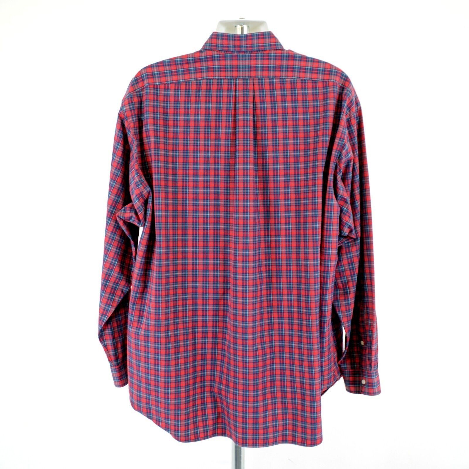 Ralph Lauren Ralph Lauren Blake 2XL Black Two Ply Cotton Plaid Red Green Size US XXL / EU 58 / 5 - 7 Thumbnail