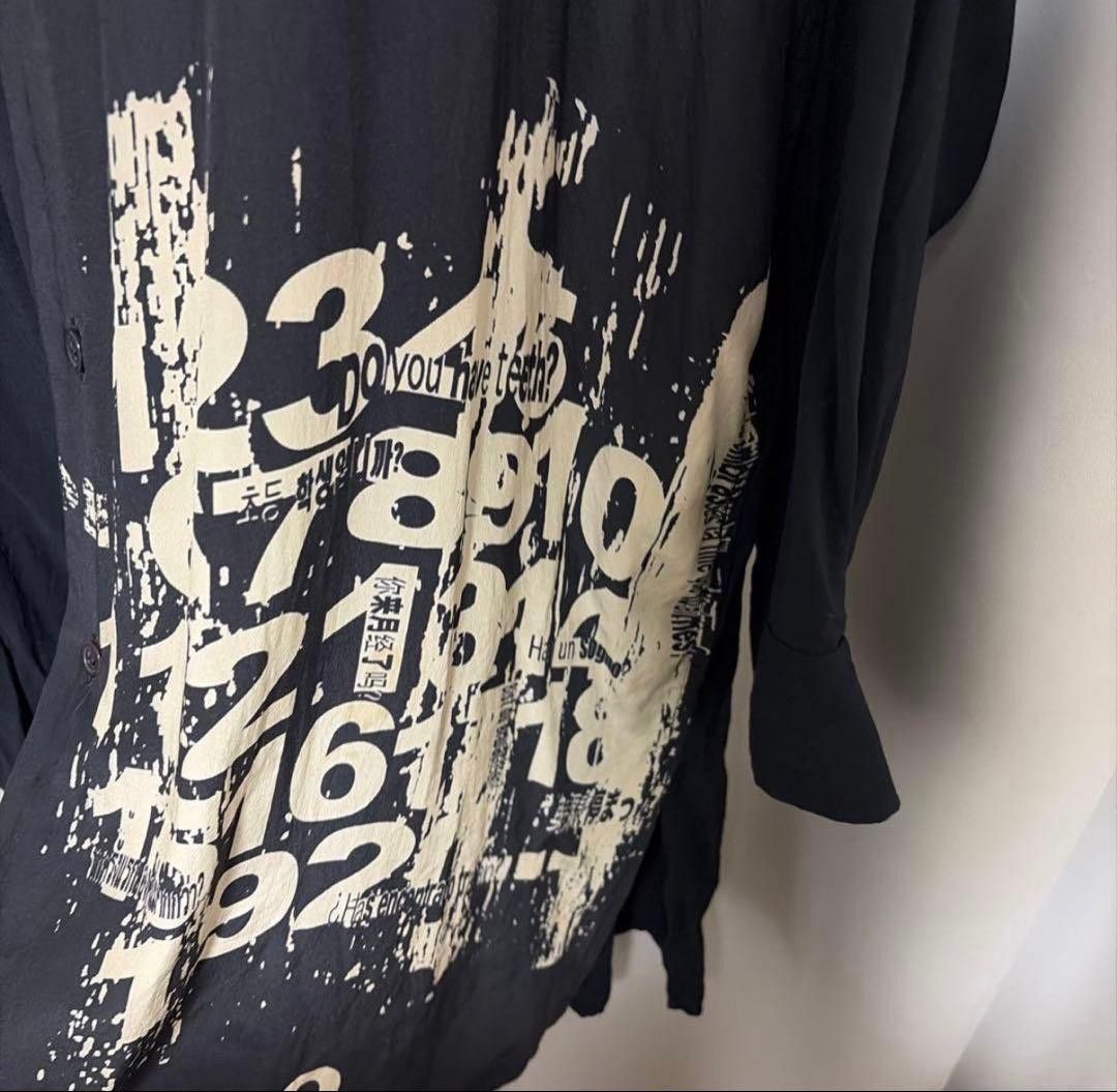 Yohji Yamamoto yohji yamamoto / POUR HOMME 20SS Switch Silk Shirt Size US L / EU 52-54 / 3 - 4 Thumbnail