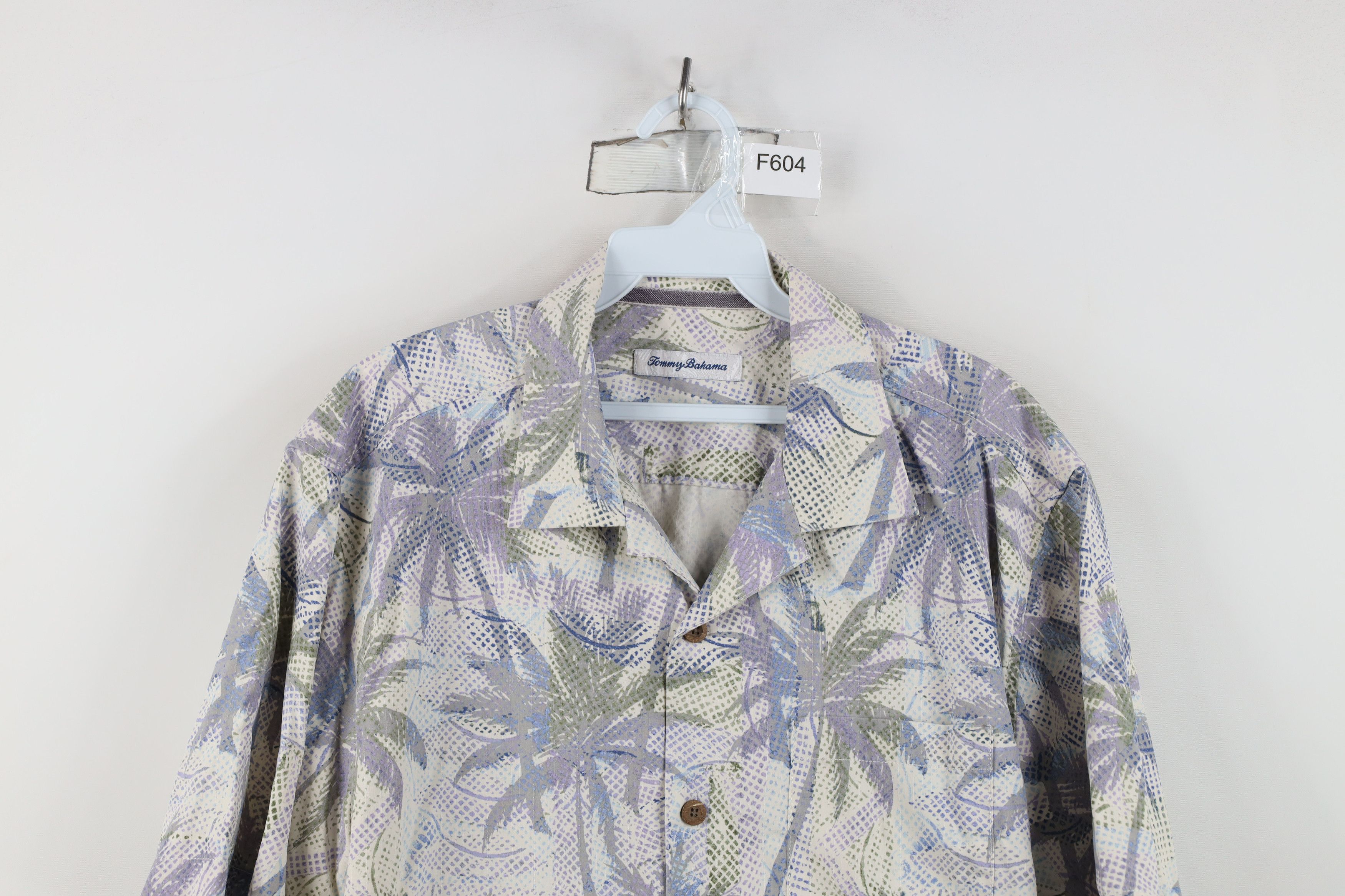 Tommy Bahama Tommy Bahama Looped Collar Palm Tree Collared Button Shirt Size US M / EU 48-50 / 2 - 2 Thumbnail