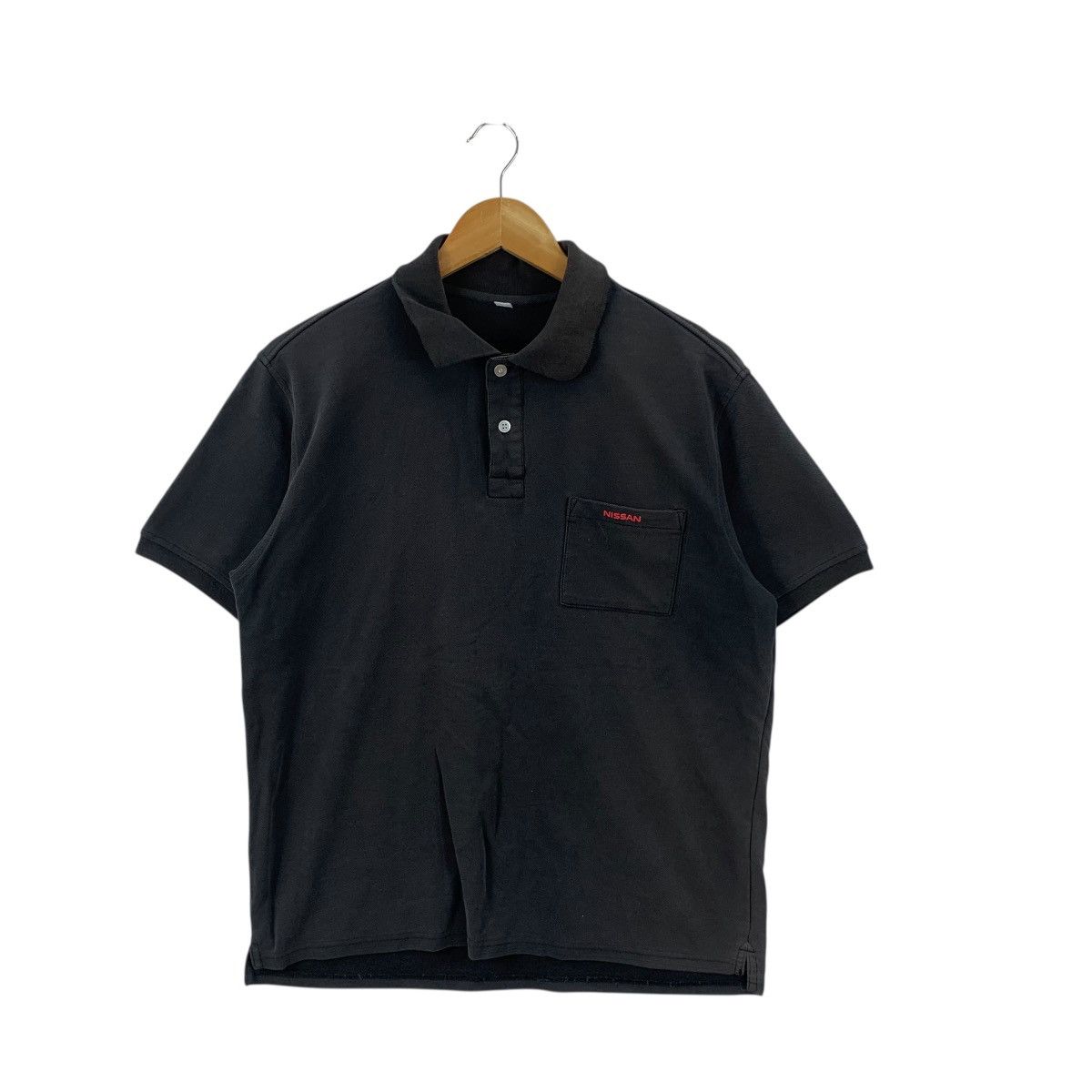 Nissan Vintage NISSAN RACING TEAM TRD Motorsport Polo Tee Shirt Size US L / EU 52-54 / 3 - 4 Thumbnail