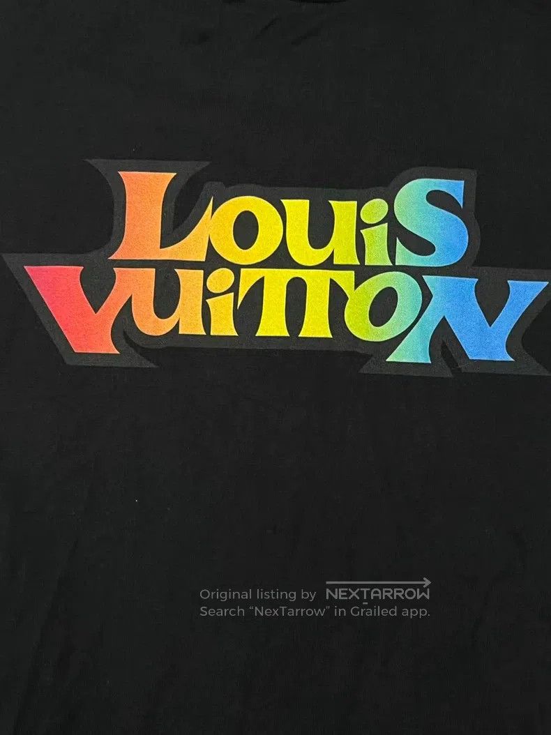 Louis Vuitton Louis Vuitton Color Letter Logo Print Long Sleeve T-Shirt Size US S / EU 44-46 / 1 - 3 Thumbnail