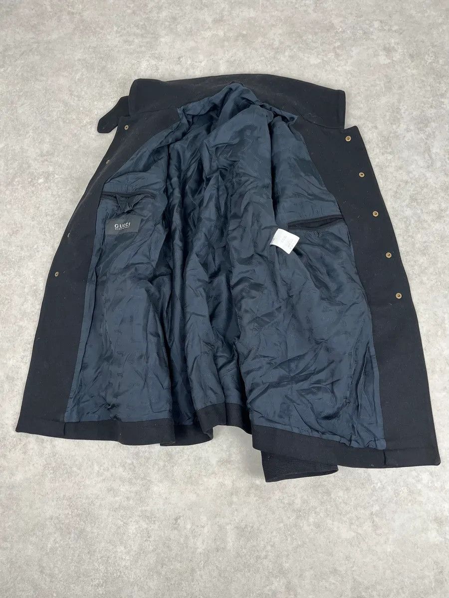 Gucci AW2008 Gucci Black Wool Buttoned Premium Jacket by Frida Giannini Size US M / EU 48-50 / 2 - 9 Thumbnail