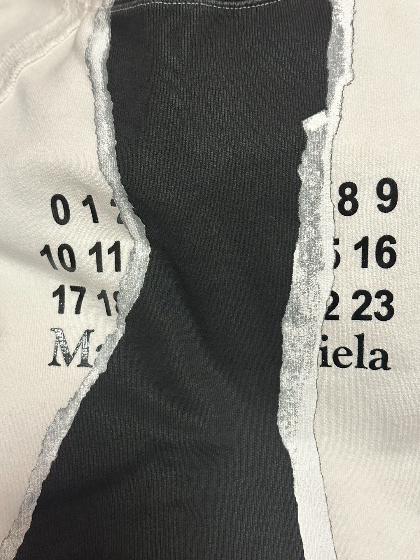 Maison Margiela Maison Margiela Size 50 Splash ink stitching sweatshirt siz Size US M / EU 48-50 / 2 - 8 Thumbnail