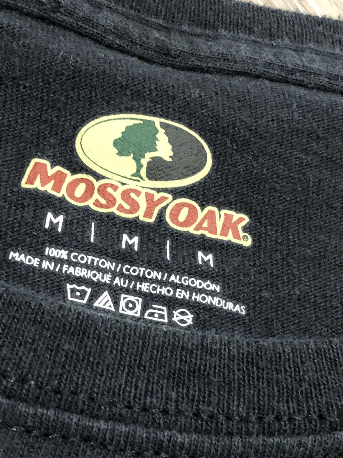 Mossy Oaks Mossy Oak Pink Camo Logo Tee Size M / US 6-8 / IT 42-44 - 4 Thumbnail