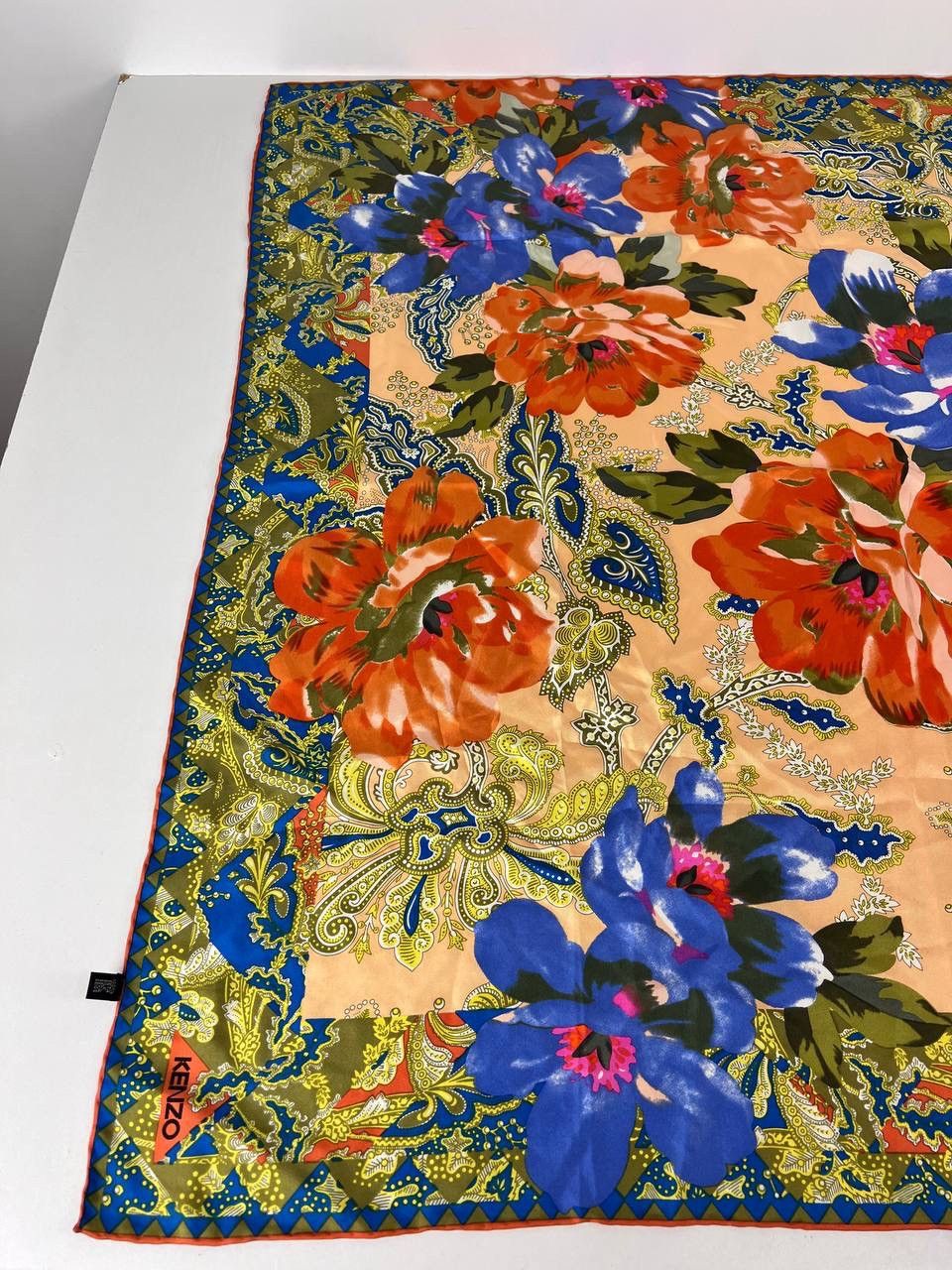 Kenzo Kenzo silk 90s flower scarf Size ONE SIZE - 4 Thumbnail