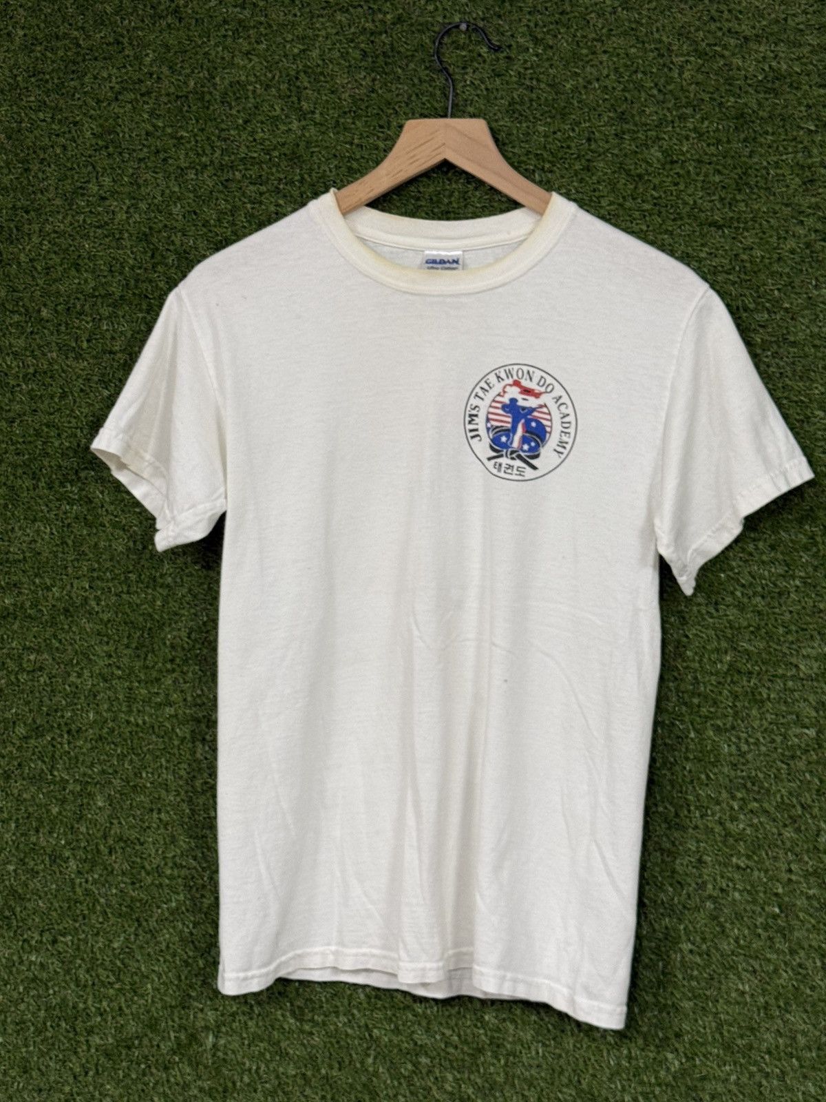 Vintage Vintage Gildan Tae Kwon Do Martial Arts Korea Tee White Size US S / EU 44-46 / 1 - 4 Thumbnail