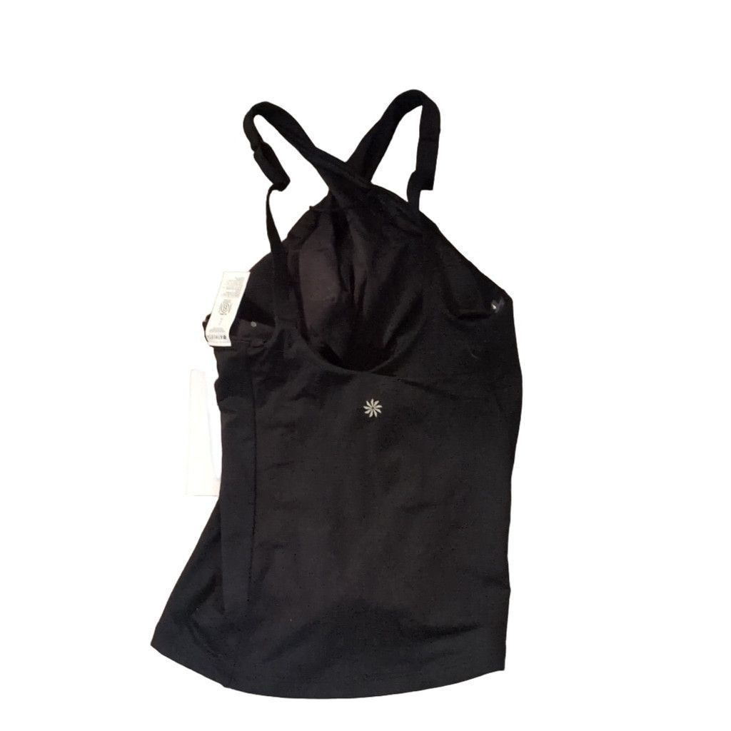 Athleta Athleta Black Crossed Tankini Size Small Size ONE SIZE - 7 Thumbnail