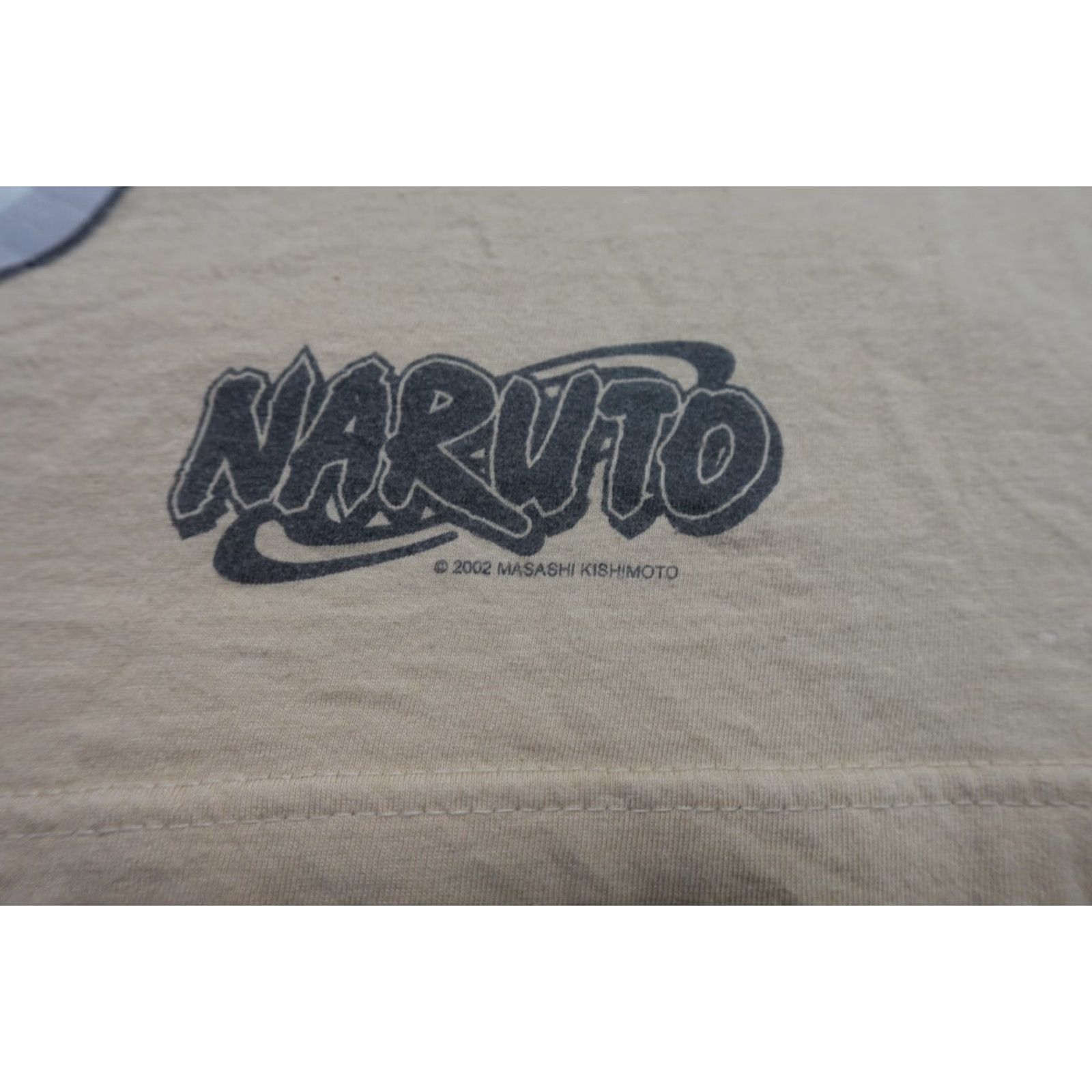 Vintage Naruto Shirt Mens L Beige Graphic Anime 2002 Masashi Kishimoto T-Shirt Toyosaki Casual Size US L / EU 52-54 / 3 - 4 Thumbnail
