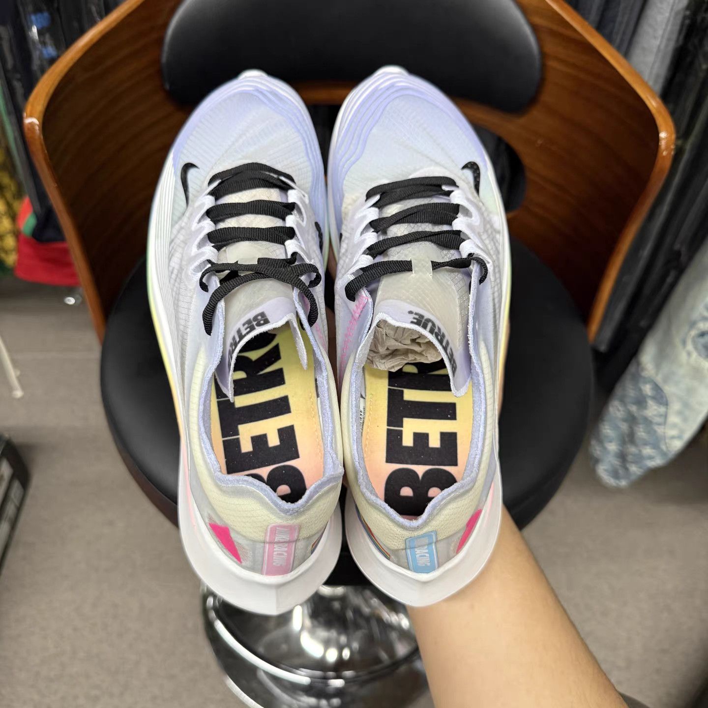 Nike Nike zoom fly1 Marathon Running Shoes K15 Size US 8 / EU 41 - 5 Thumbnail