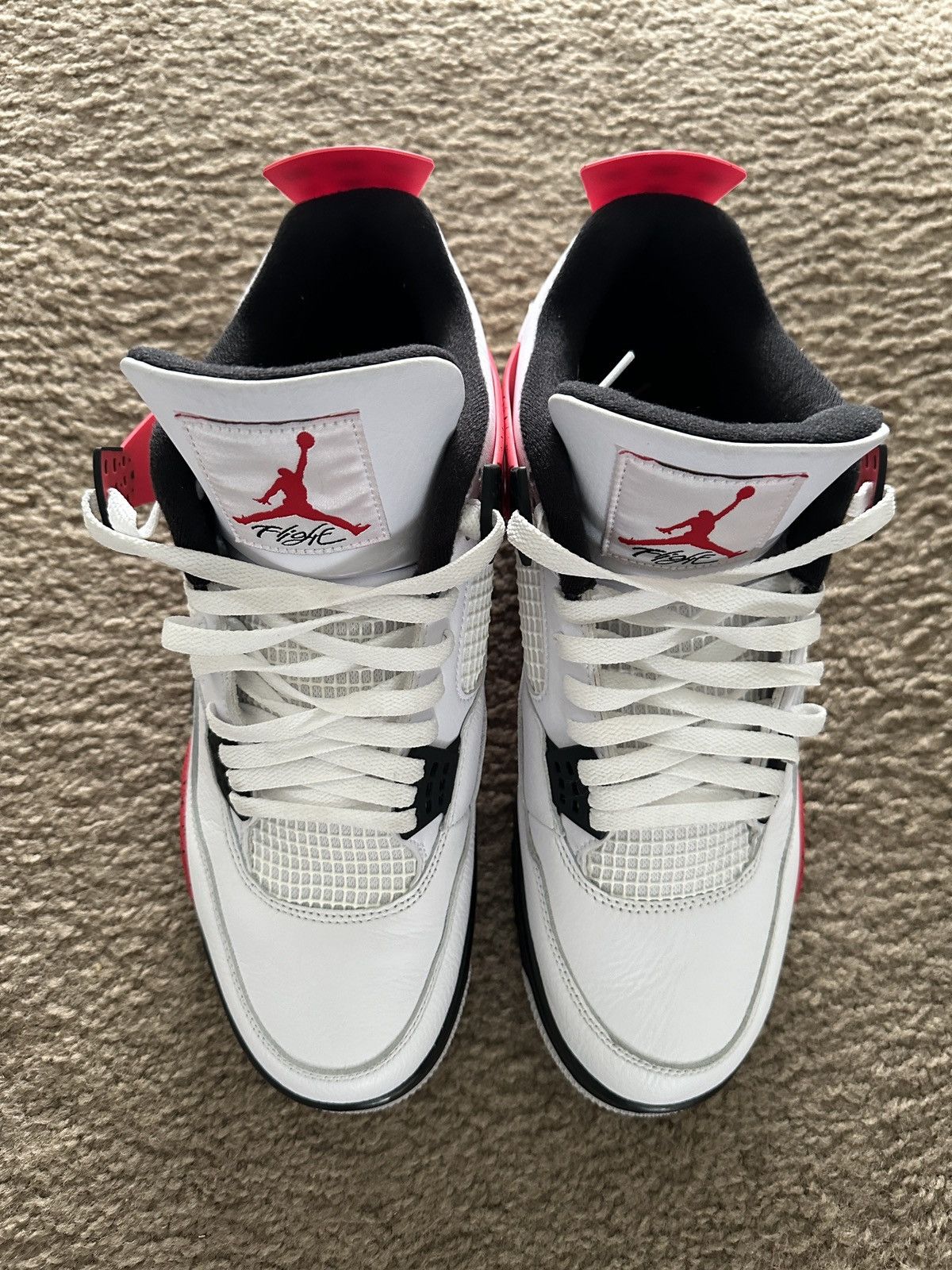 Jordan Brand × Nike Jordan 4 - Red Cement Size US 13 / EU 46 - 3 Thumbnail