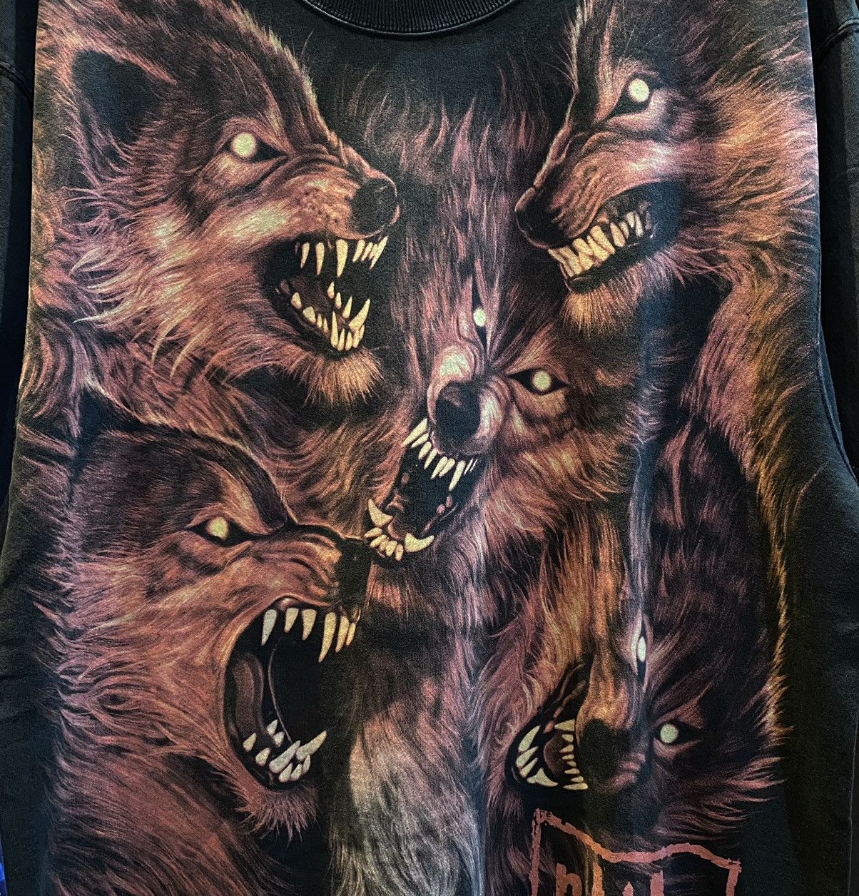Liquid Blue × Vintage × WCW/nWo T shirt Nwo Wolf Pack 1998 vintage vtg liquid blue Size US L / EU 52-54 / 3 - 3 Thumbnail