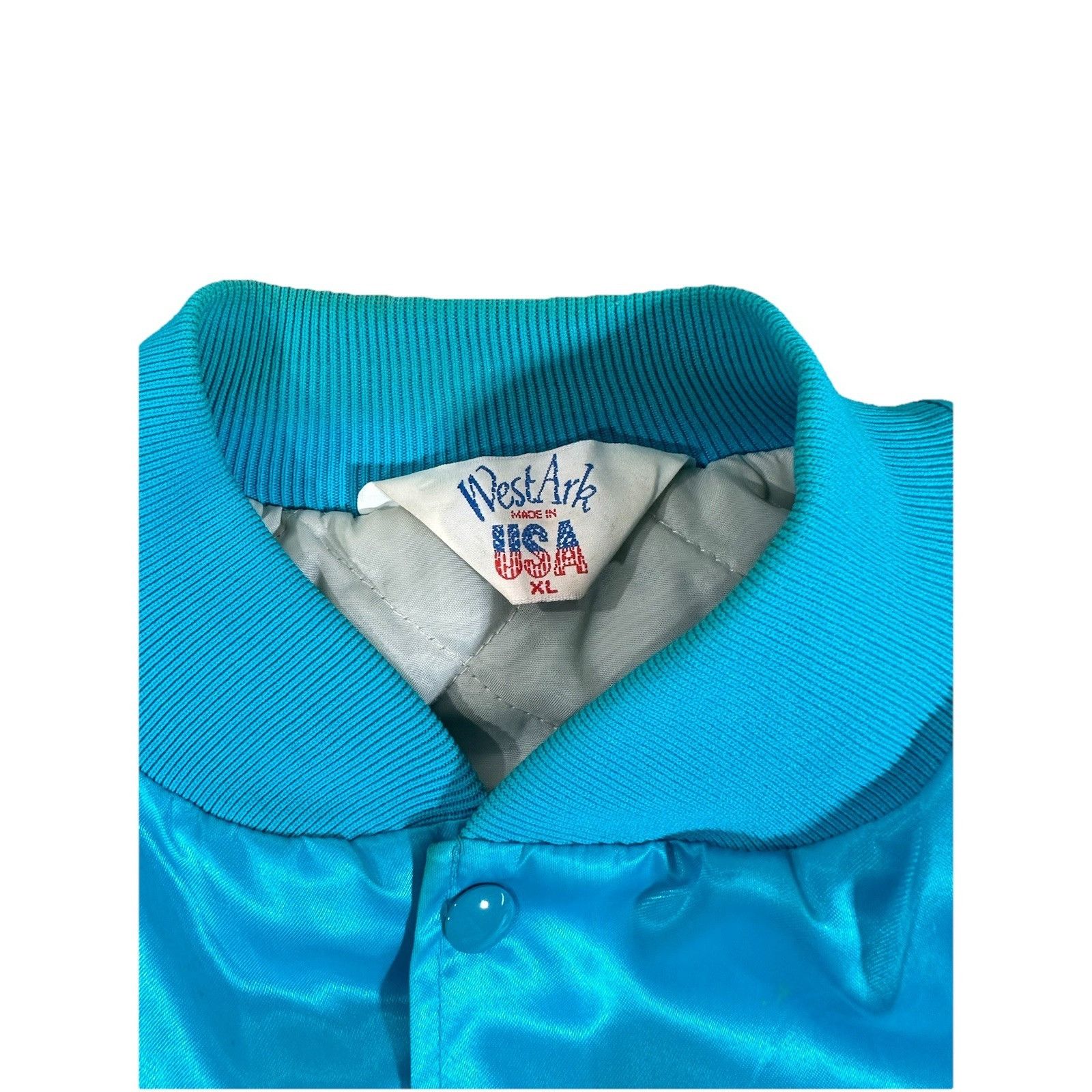 Vintage Vintage Coffta 78 Racing Satin Blue Jacket Coat Size US XL / EU 56 / 4 - 3 Thumbnail