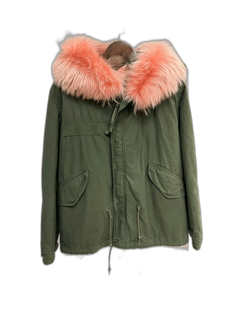 Moncler Mr&Mrs Fox Fur Parka Coat-yf Size US XS / EU 42 / 0 - 1 Thumbnail