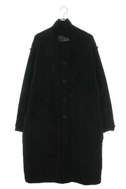 トップス Yohji Yamamoto Pour Homme Long Knit String Switching Round Neck in Black – SVRN
