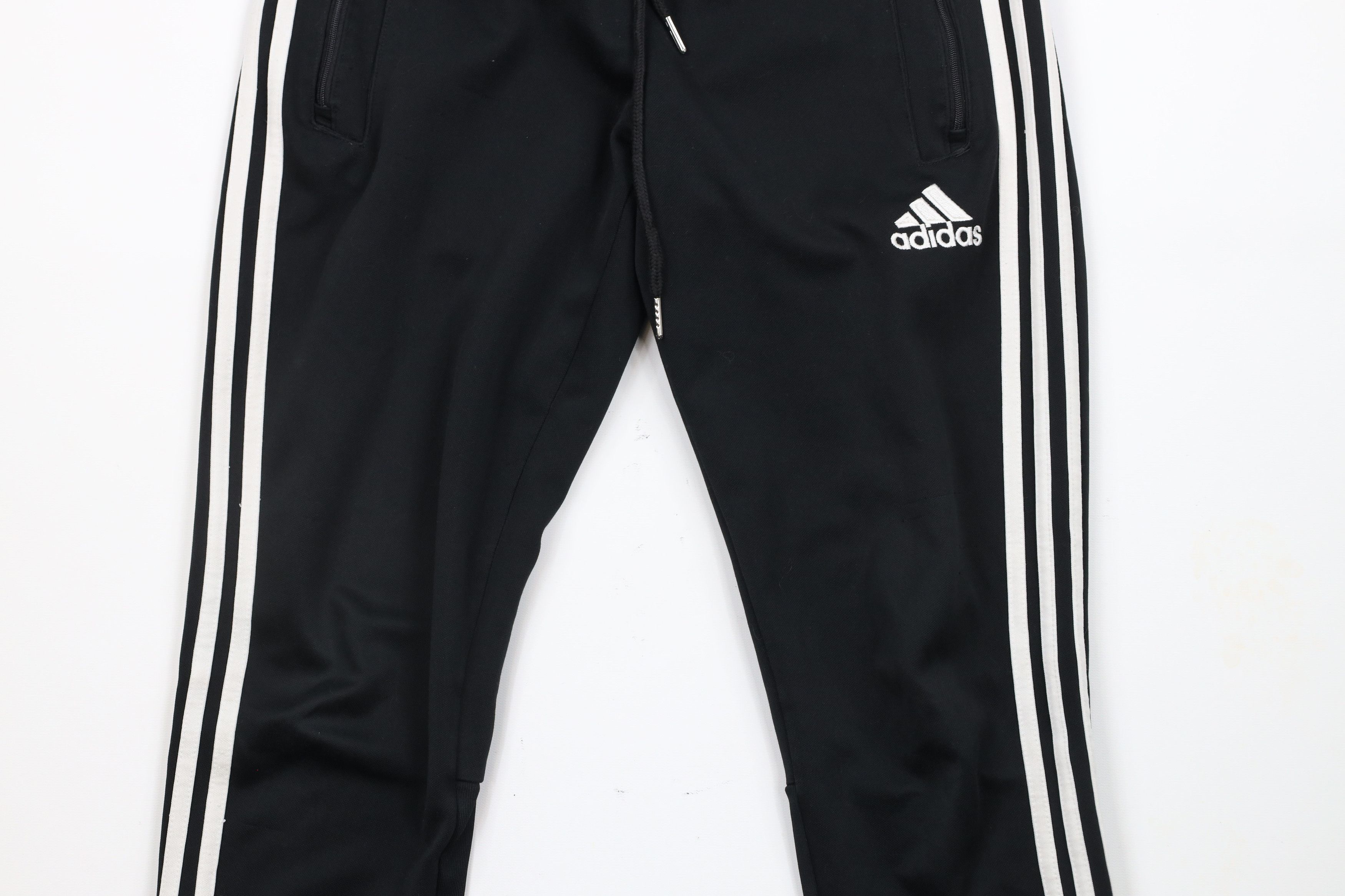 Adidas × Vintage Vintage Adidas Tapered Leg Soccer Warm Up Pants Black Size US 32 / EU 48 - 3 Thumbnail