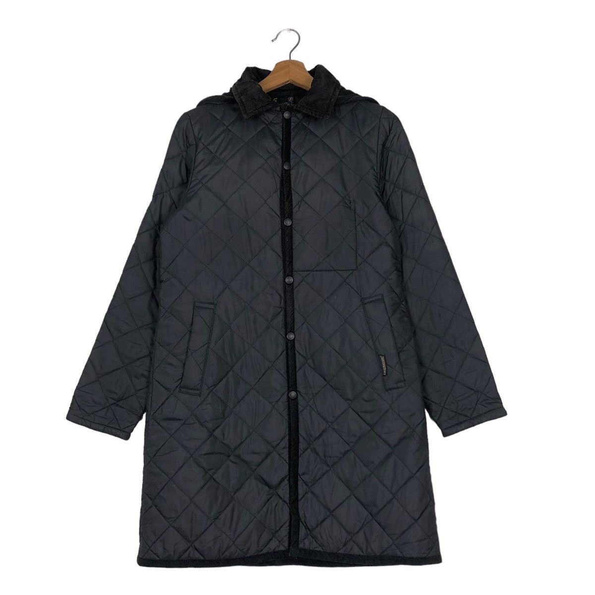Japanese Brand 🔥Vintage Long Jacket Button Lavenham England Quilted Design Size US M / EU 48-50 / 2 - 1 Thumbnail