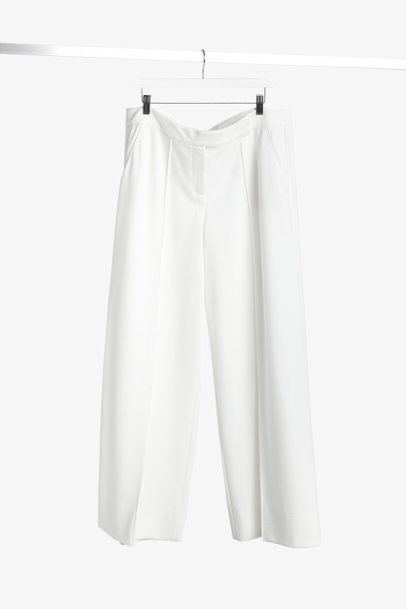 DOROTHEE SCHUMACHER Dorothee Schumacher Emotional Essence Ponte Wide-Leg Pants Size 38" / US 16 / IT 52 - 1 Thumbnail