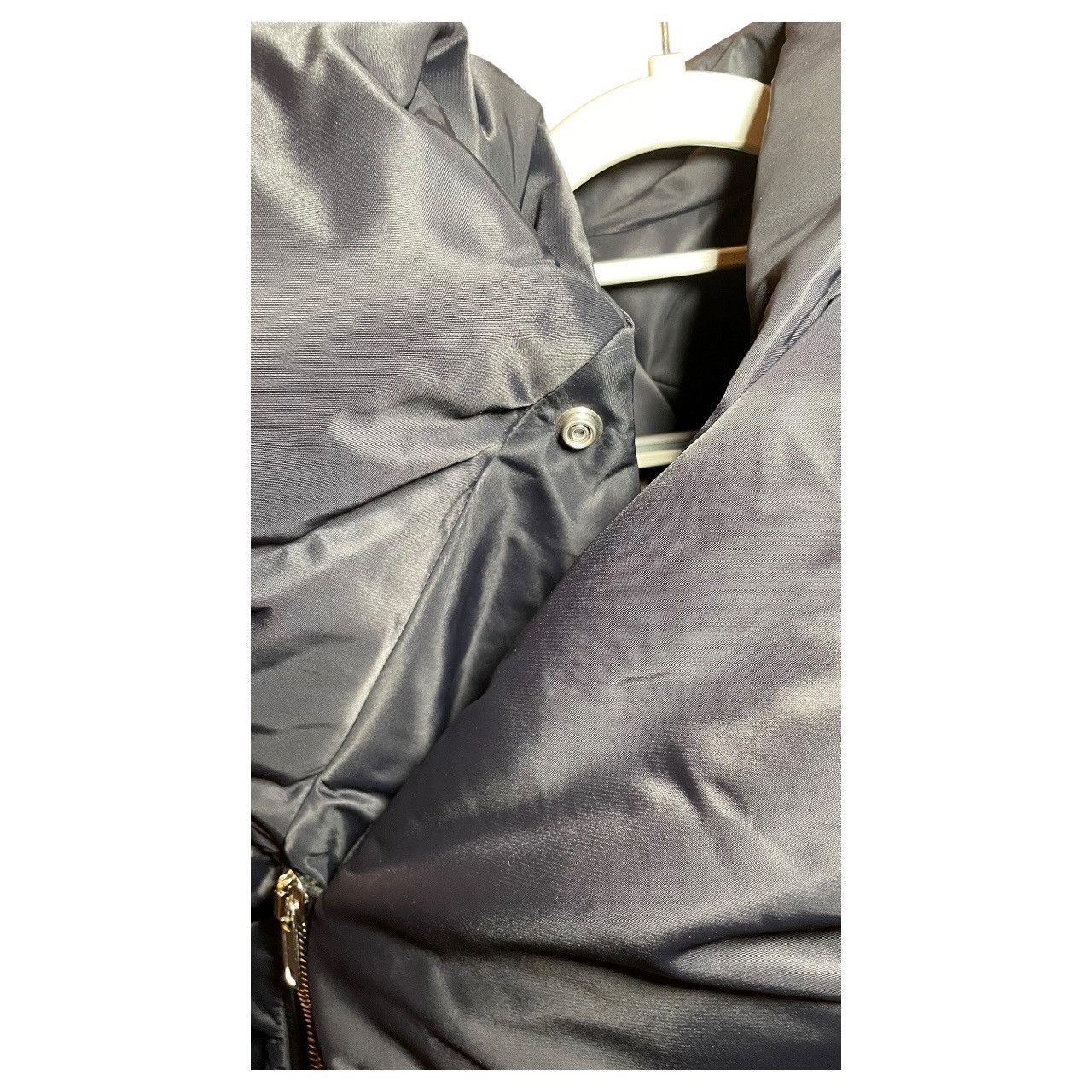 Rick Owens Rick Owens DRKSHDW Black Doll Asymmetrical Jacket Sz L Size US L / EU 52-54 / 3 - 5 Thumbnail