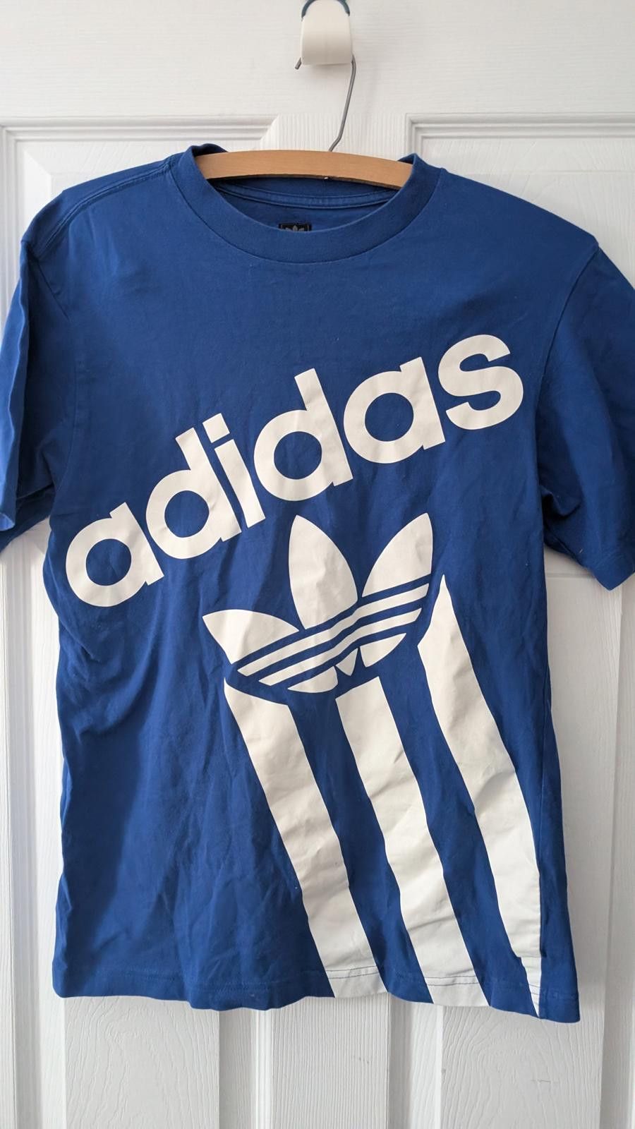 Adidas Adidas Originals Blue Trefoil Logo T-Shirt Size S/P Classic Size S / US 4 / IT 40 - 2 Thumbnail