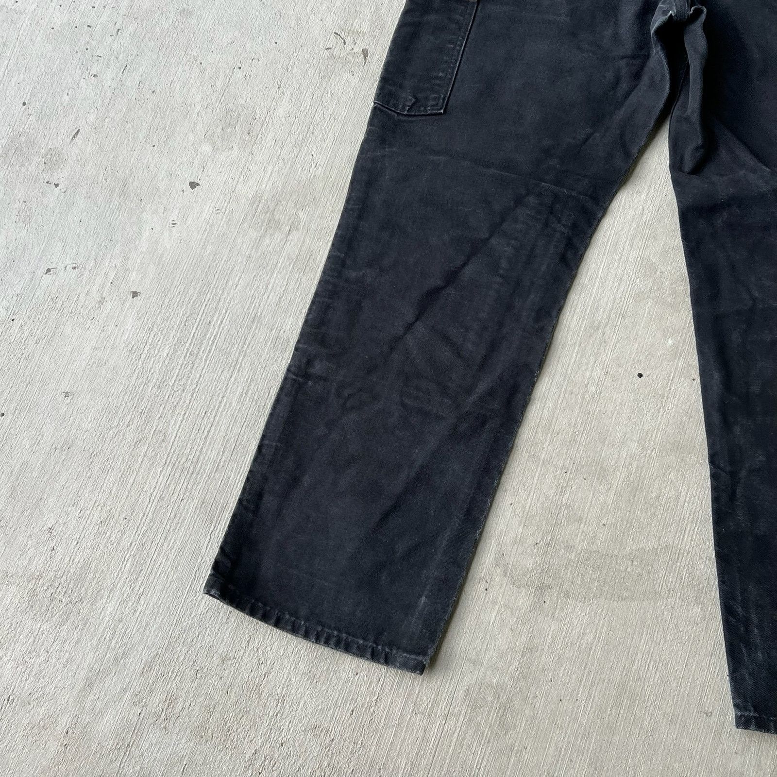 Carhartt × Vintage Carhartt black double knee work wear carpenter pants Size US 28 / EU 44 - 9 Thumbnail