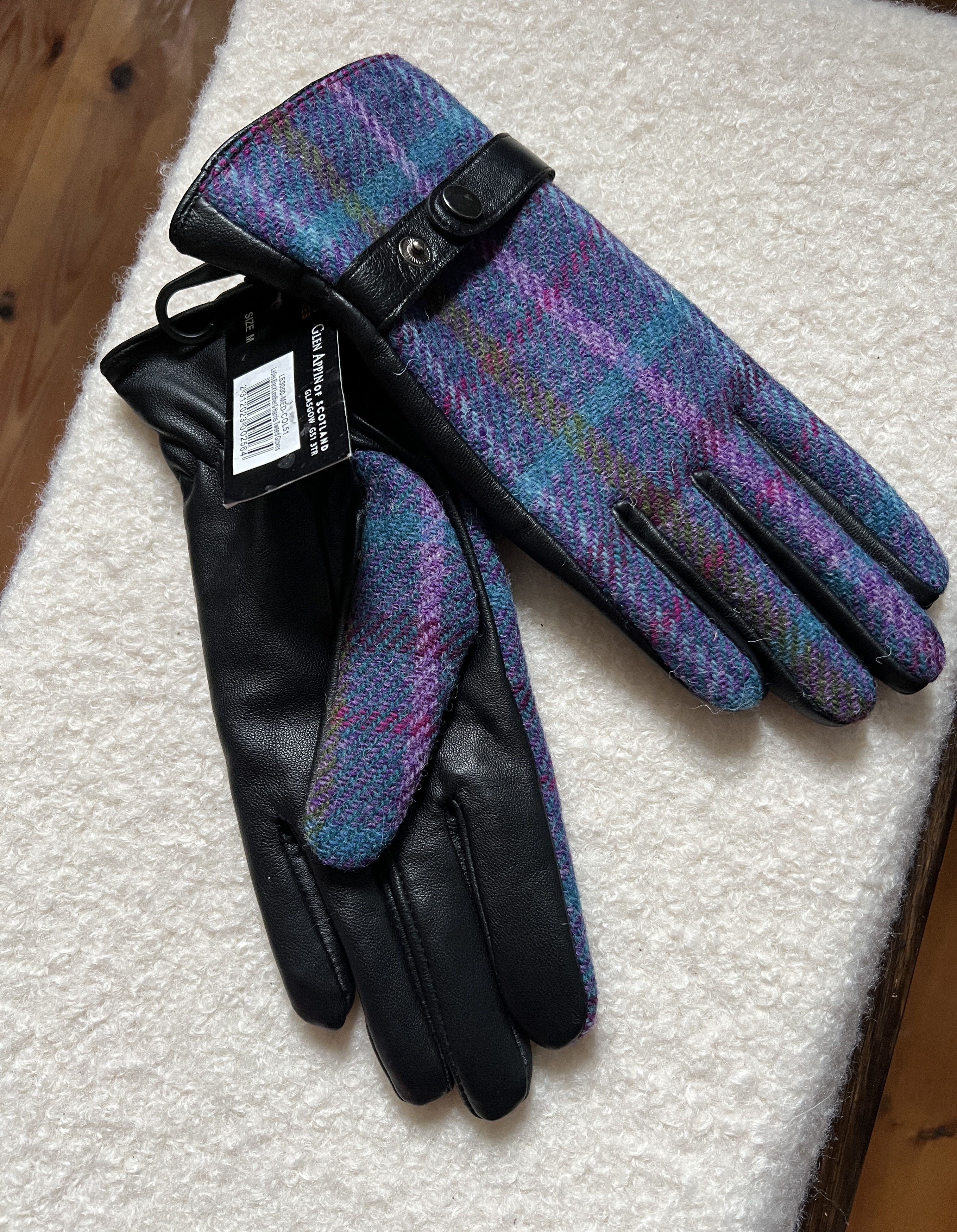 Harris Tweed Harris Tweed Gloves Size ONE SIZE - 6 Thumbnail