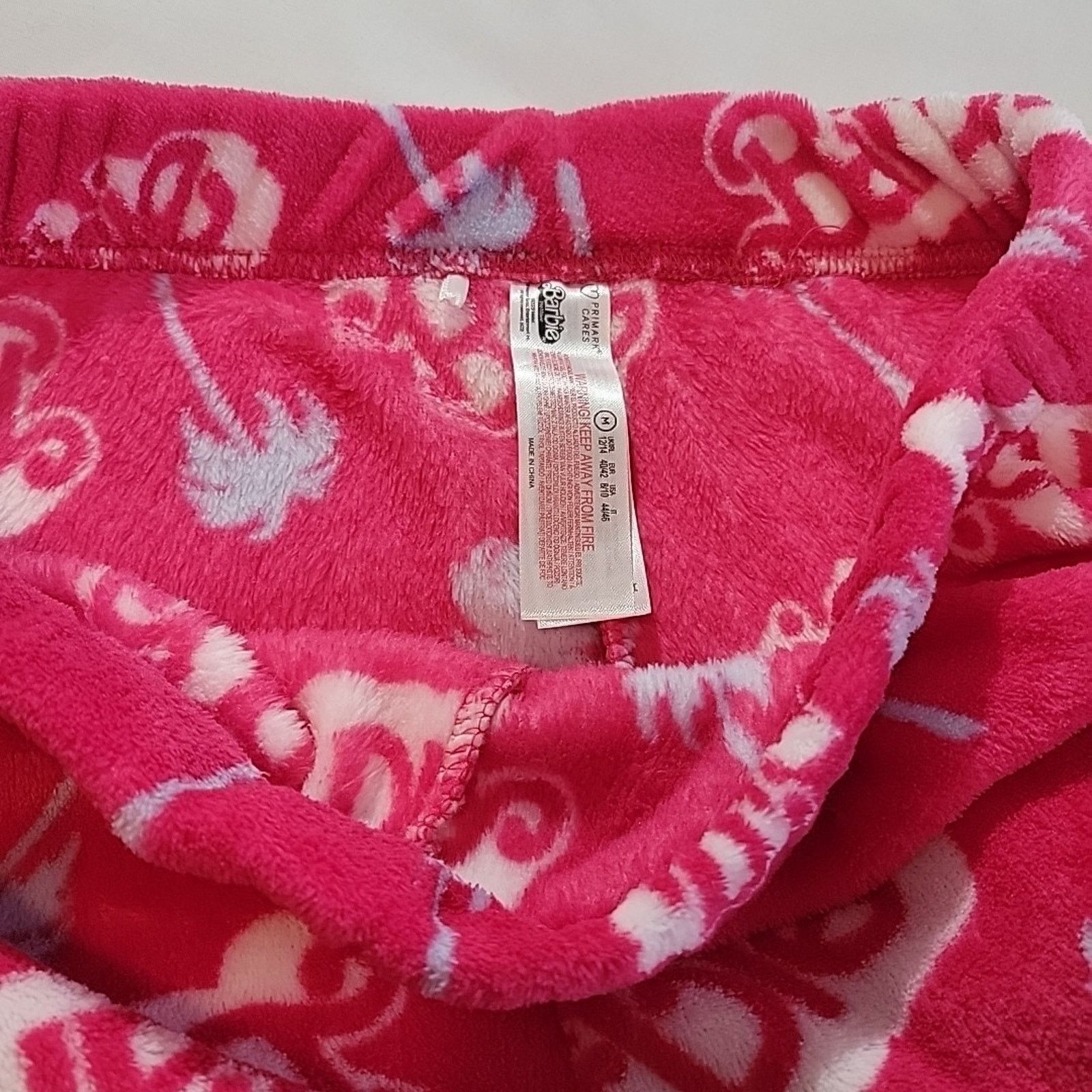 Other New Barbie The Movie Loungewear Set Size M 8-10 Pink Logo Size ONE SIZE - 17 Thumbnail