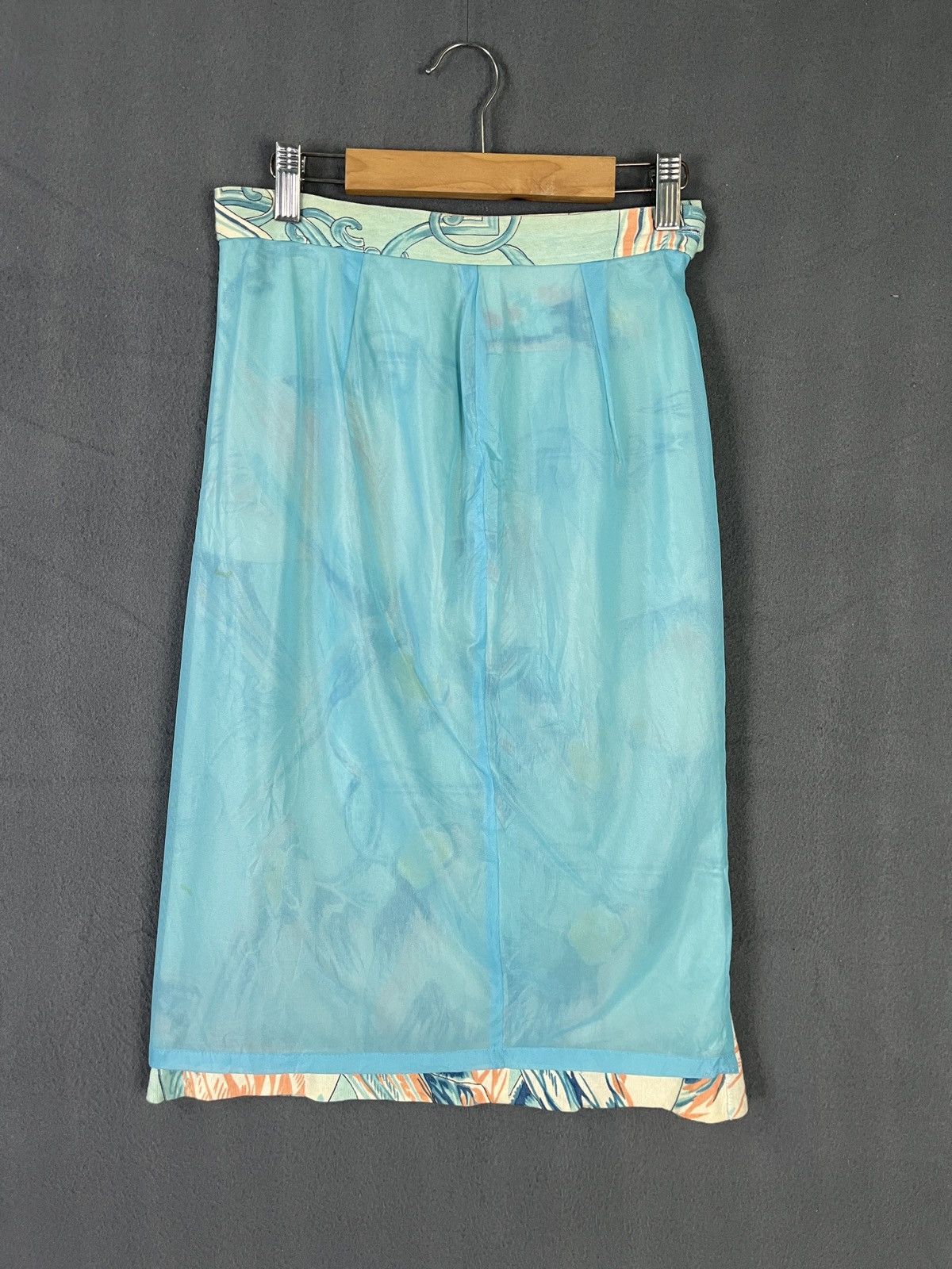 Junko Shimada × Vintage 49 AV Junko Shimada Bird Art High Waist Skirt Size 26" / US 2 / IT 38 - 7 Thumbnail