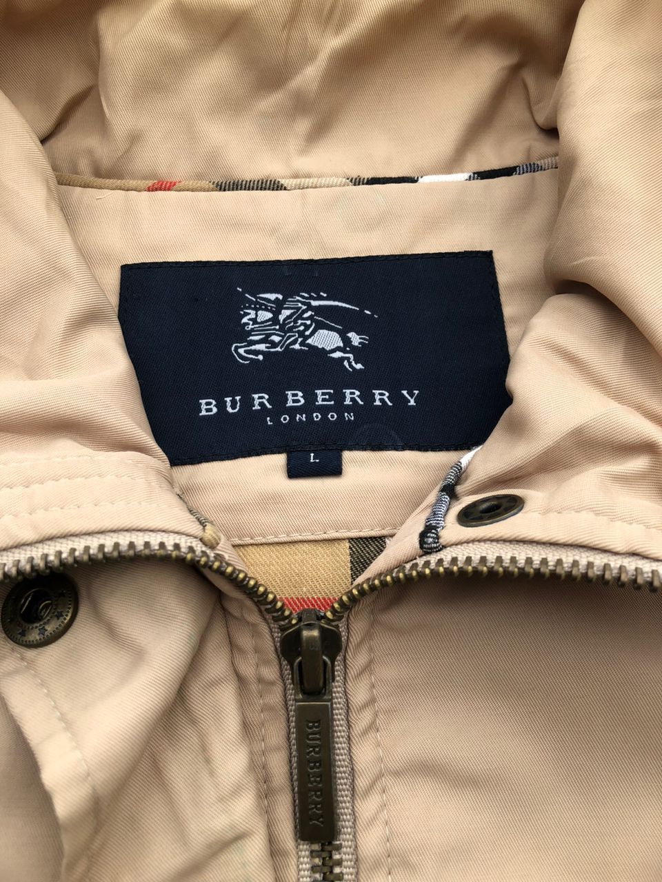 Burberry Vintage Burberry London Nova Check Jacket Size S / US 4 / IT 40 - 4 Thumbnail
