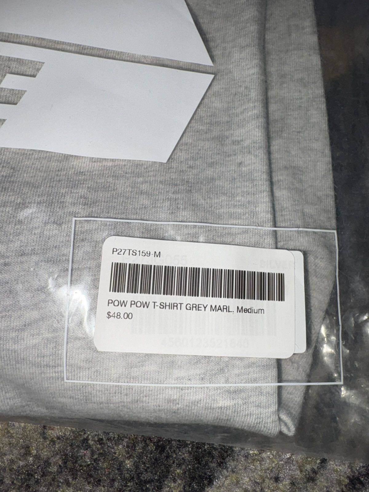 Palace Palace Pow Pow T-Shirt Grey Marl Size US M / EU 48-50 / 2 - 3 Thumbnail