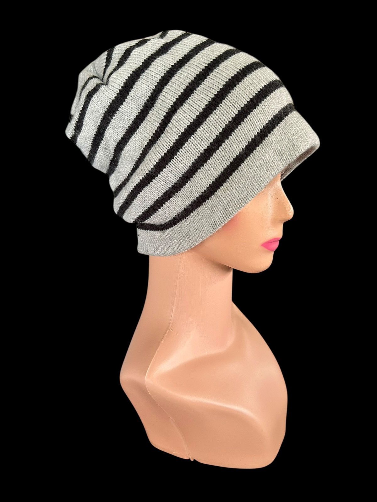 Japanese Brand × Kapital × Vintage Stripe Japanese Style Beanie Hats Size ONE SIZE - 2 Thumbnail