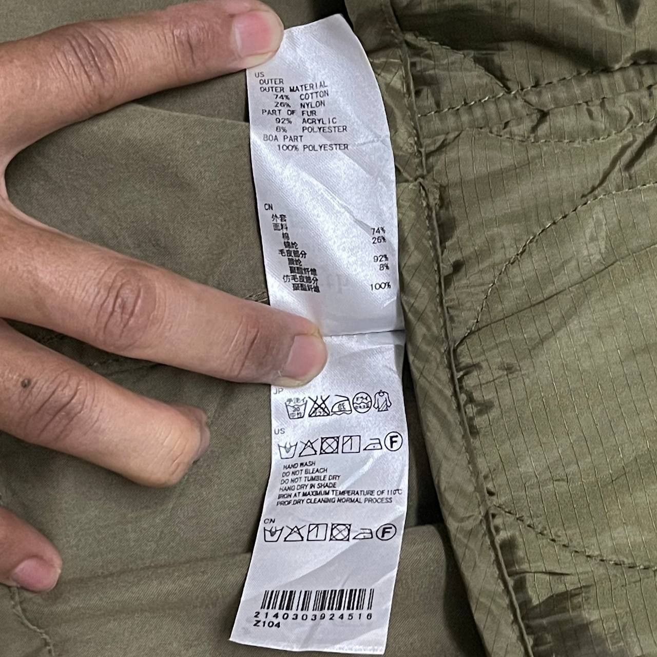 Avirex Avirex x Earth Music & Egology Military Parka Fishtail Size US M / EU 48-50 / 2 - 14 Thumbnail