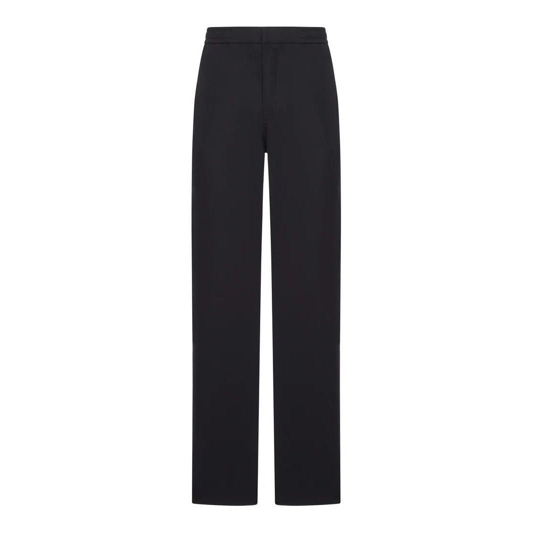 Celine CELINE $1350 Black Wool Trousers New & Authentic (Men's size Size US 34 / EU 50 - 1 Thumbnail